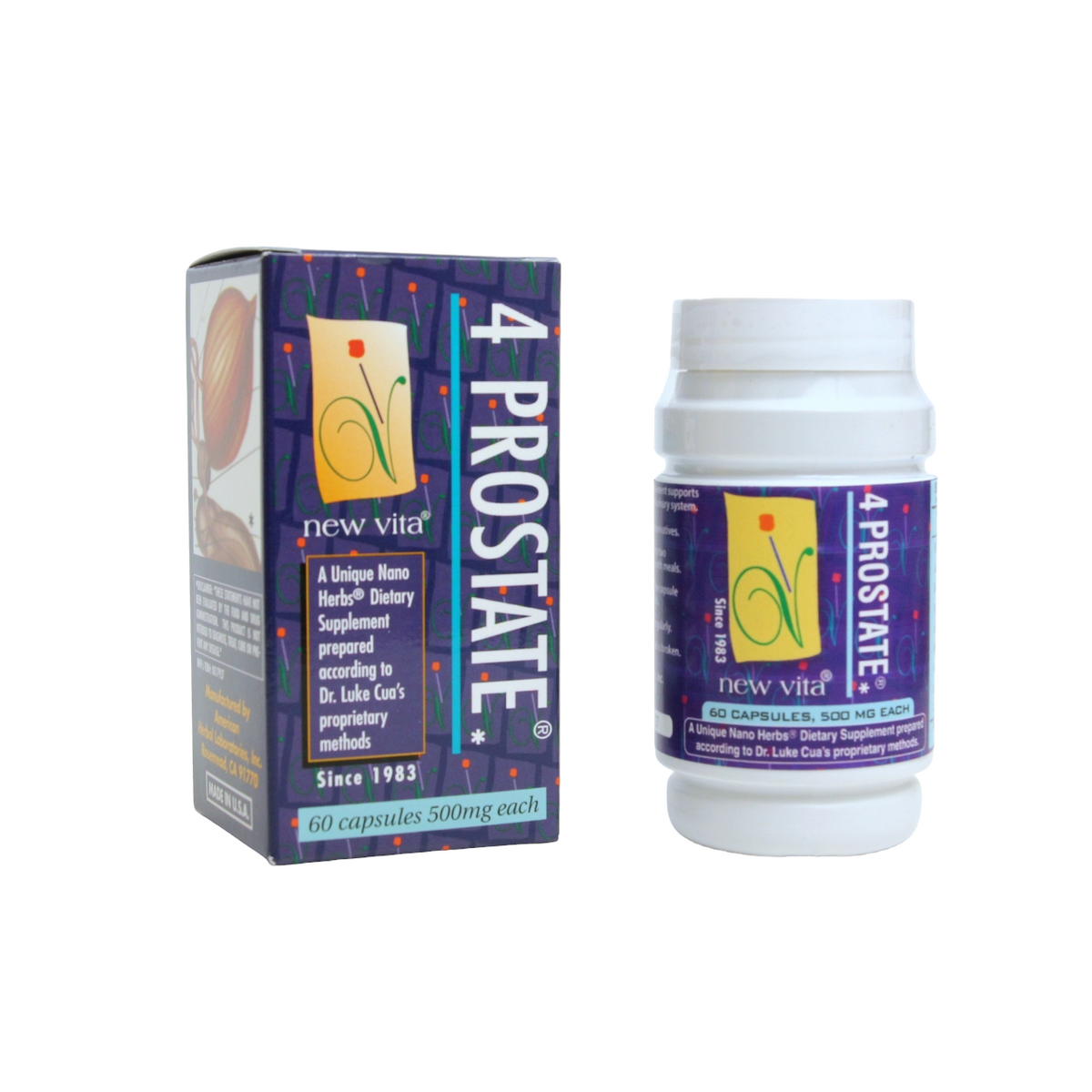 Herbal Support for Normal Urinary Function & Prostate Health – newvita