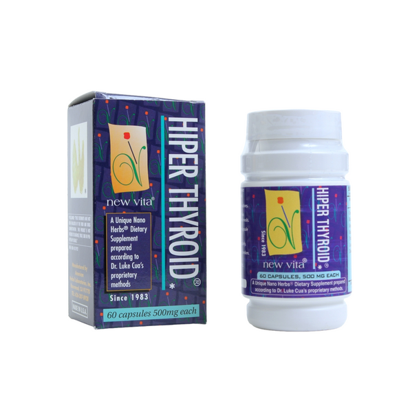 Hiper Thyroid-Natural herbal supplement-newvita
